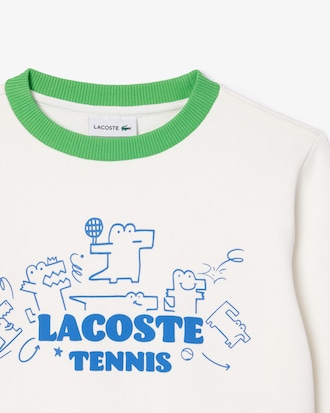 Kids' Fleece Crew Neck Print Sweatshirt