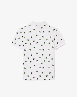 Kids' Mini Piqu&eacute; Print Polo