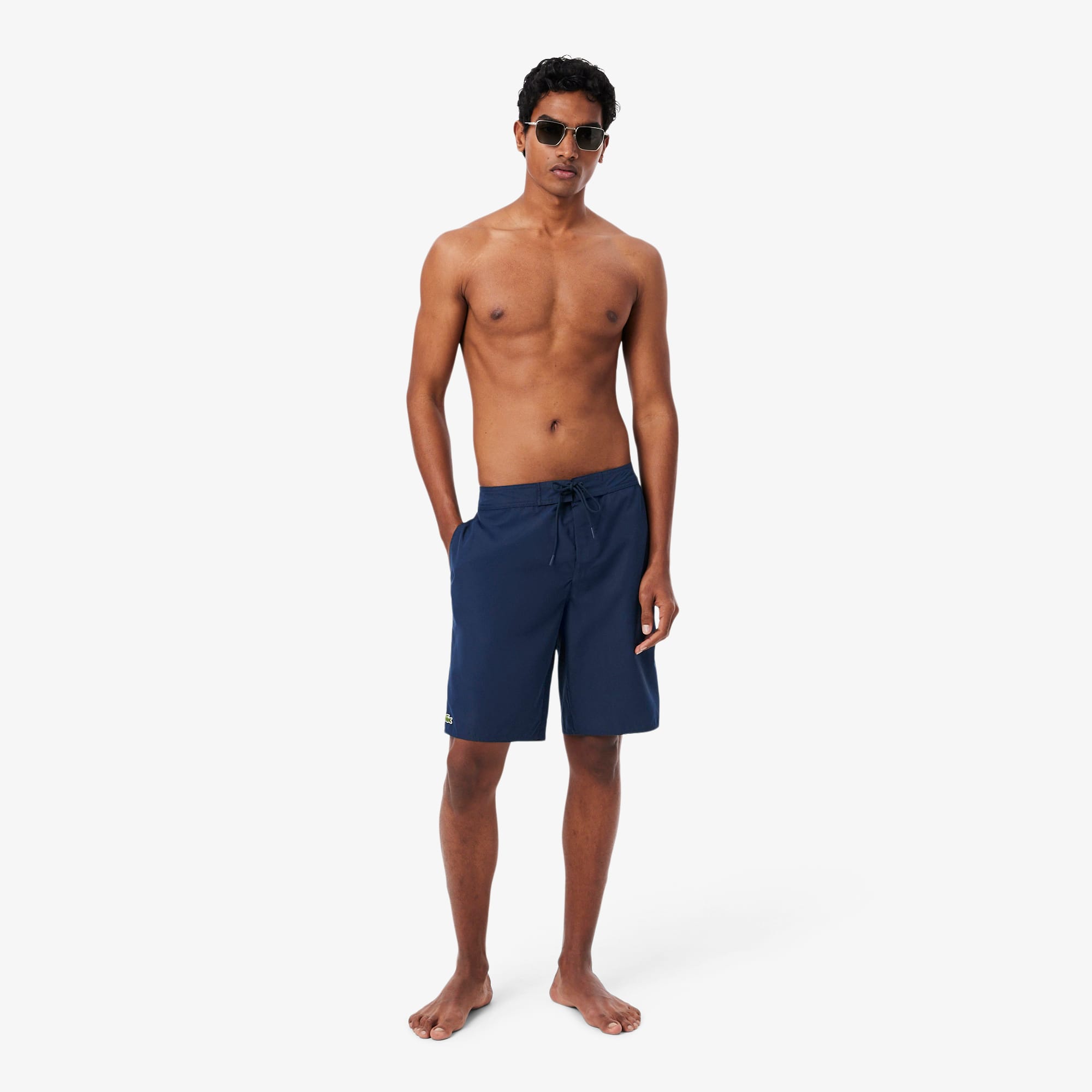 Lacoste Long Surfer Swim Trunks