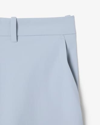 Straight Fit Stretch Bermuda Shorts