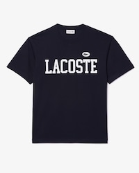 Men's Contrast Badge Cotton T-Shirt