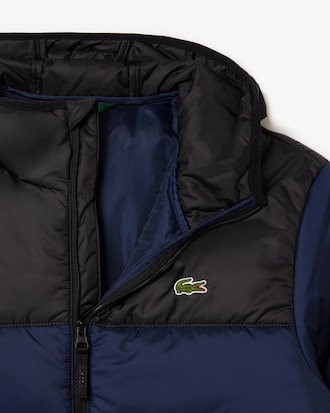 Men's Water-Repellent Quilted Puffer Jacket