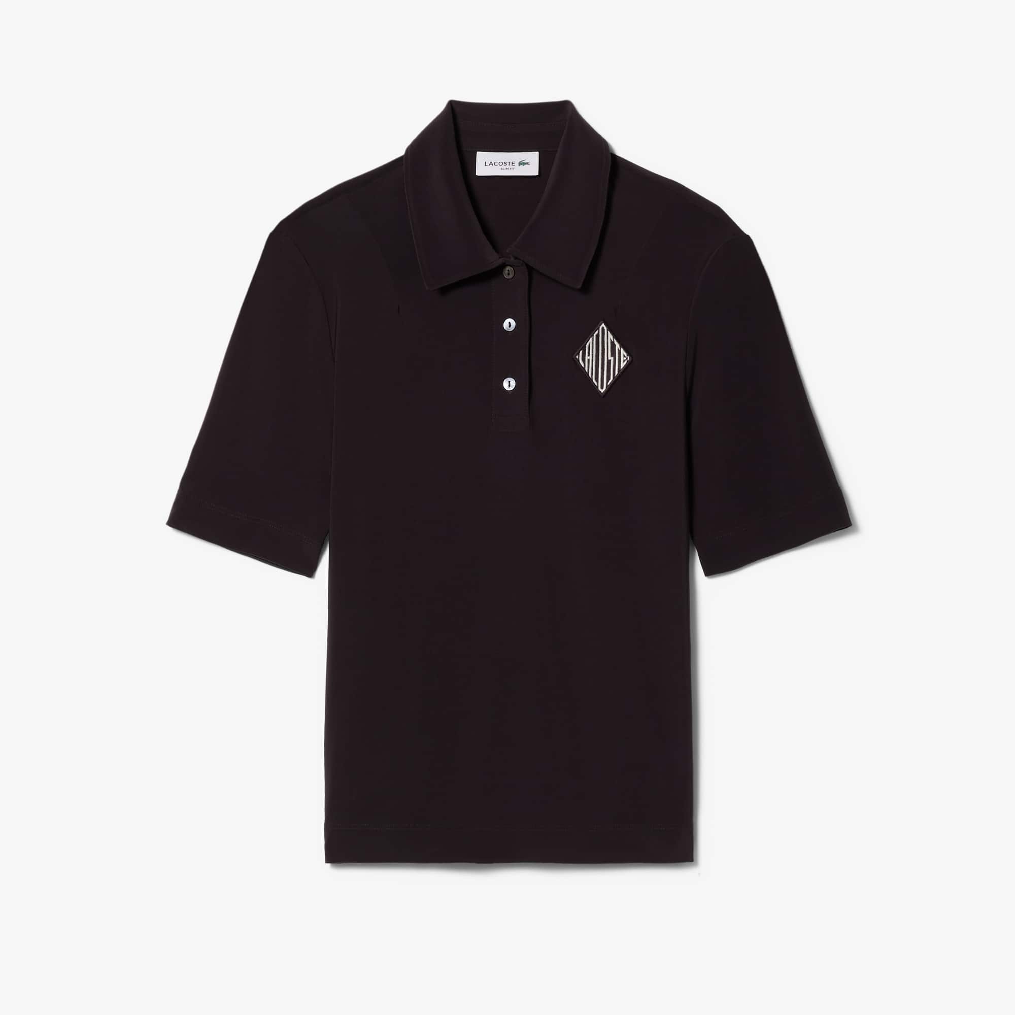 Slim Fit Embroidered Polo