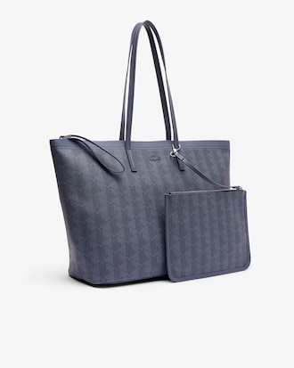 Zely Grained Tote & Pouch