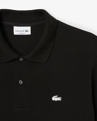 Men's Classic Fit Diamanté Crocodile Piqué Polo