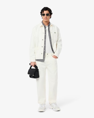 Chemise regular fit stretch &agrave; carreaux