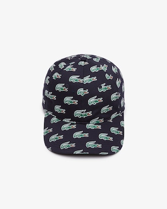 Unisex Croc Print Cotton Cap