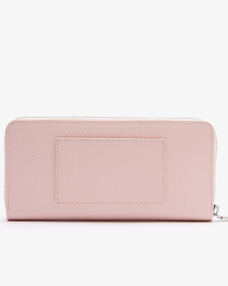 Large Chantaco Piqu&eacute; Leather Billfold