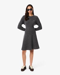 Women's Short Seamless Wool Dress