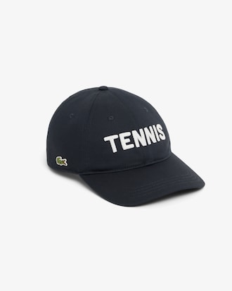 Embroidered Cotton Twill Cap