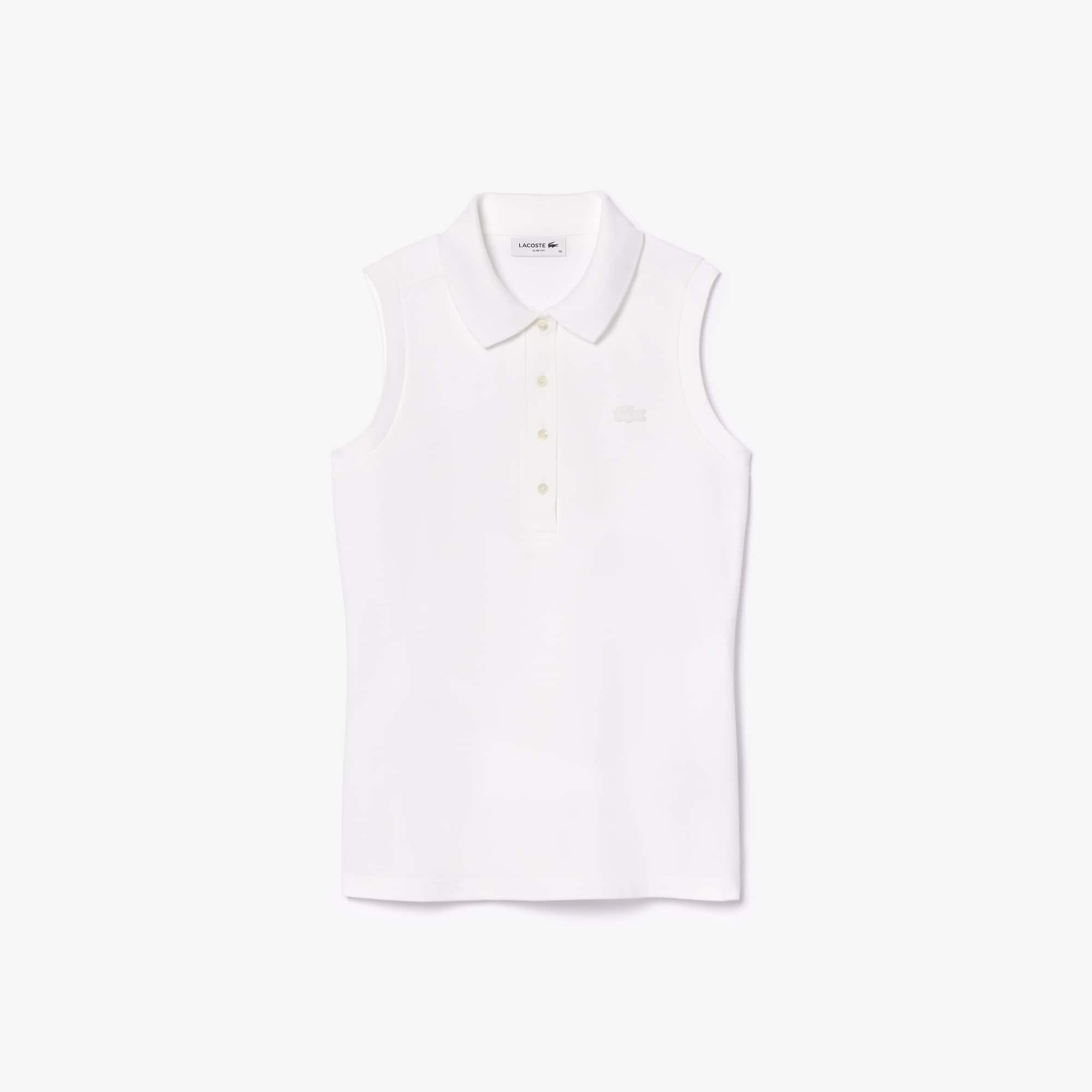 Women's Slim Fit L.12.D Sleeveless Stretch Polo