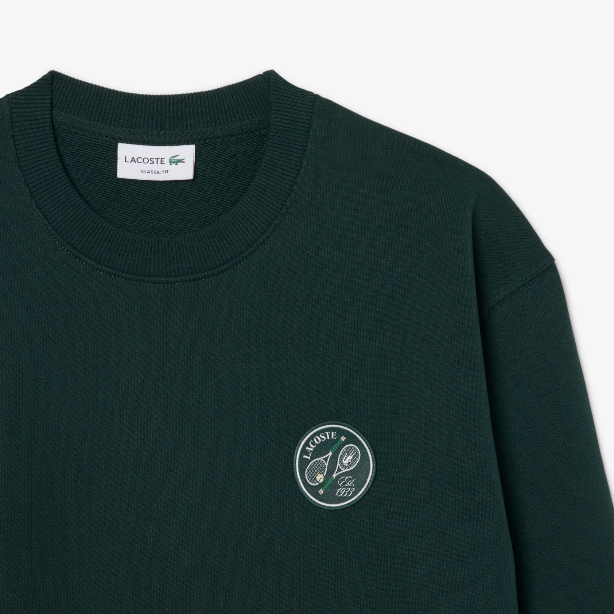 Fleece Badge Sweatshirt