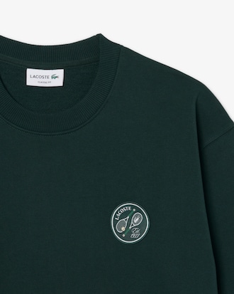 Fleece Badge Sweatshirt