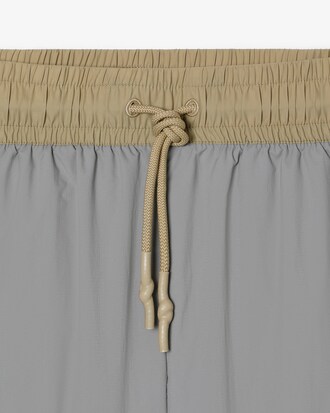 Bermudas de mujer Lacoste en tafetán bicolor