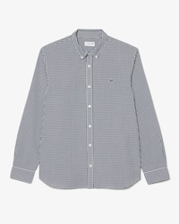 Chemise regular fit popeline &agrave; carreaux