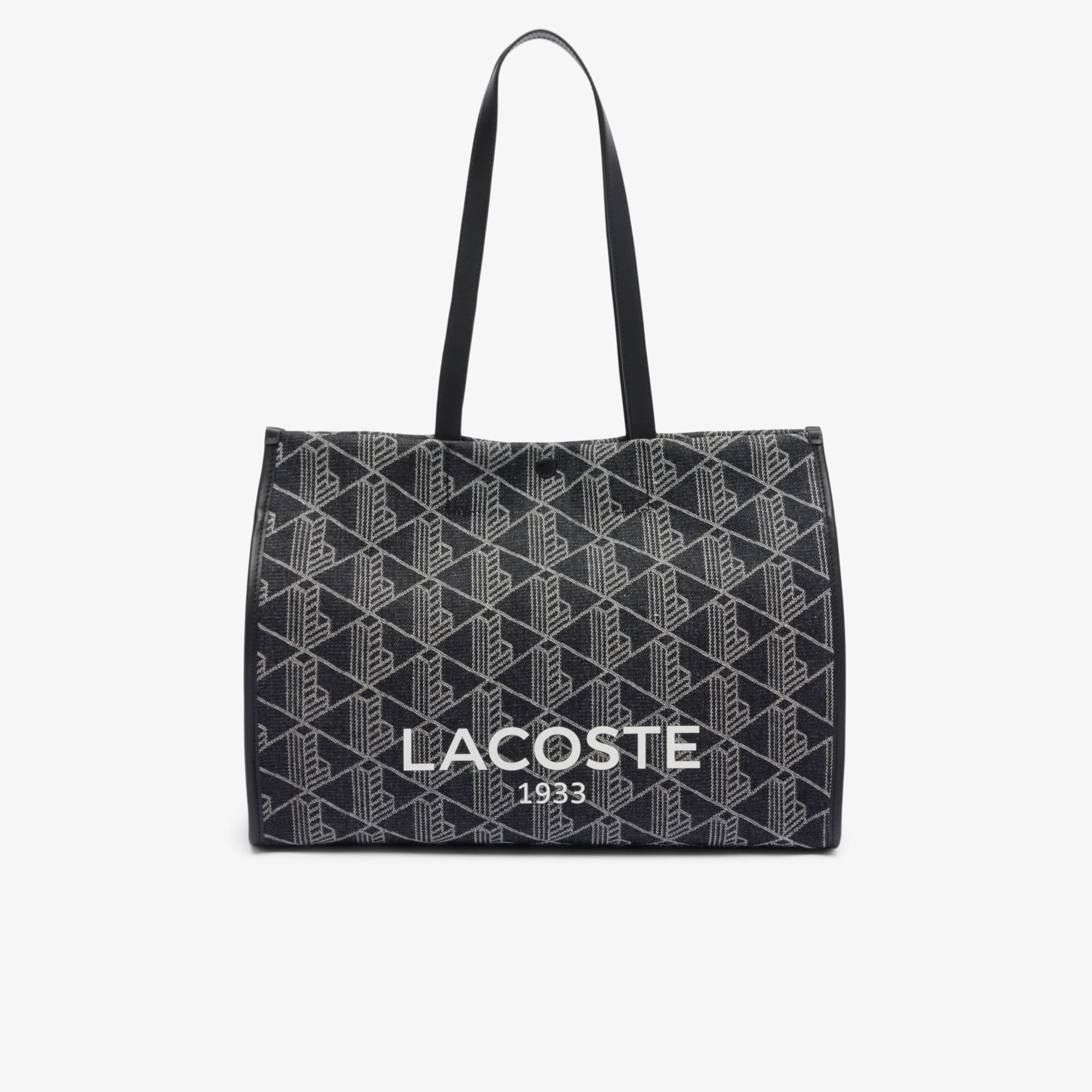 Lacoste Large Heritage Tote - One Size In Gray