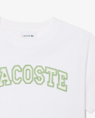 Embroidered Cotton T-Shirt