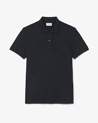 Polo de Tejido Jersey de Lana de Corte Regular