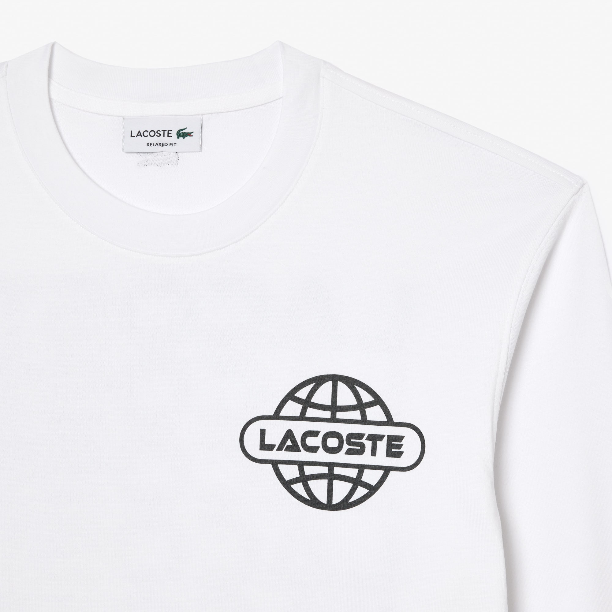 Unisex Men's Long Sleeve Relaxed Fit Branded T-Shirt - T-shirts