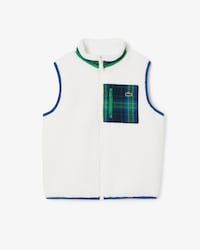 Boys' Sleeveless Sherpa Fleece Vest