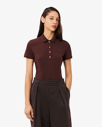 Women's L.12.D Slim Fit Stretch Mini Piqué Polo