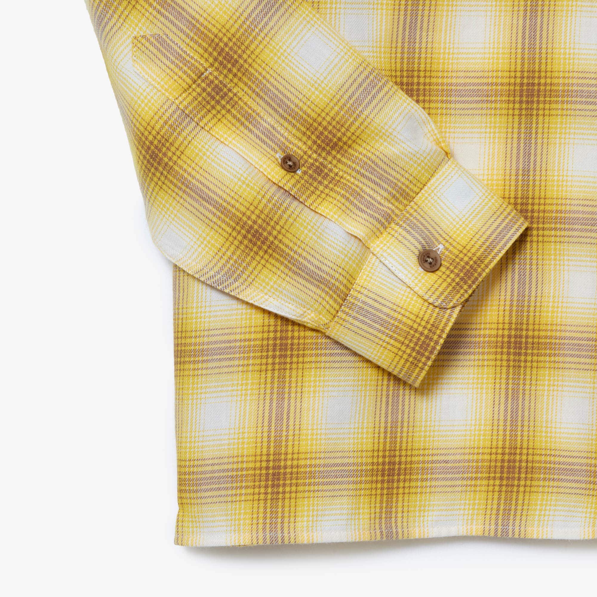 Men's Regular Fit Wool and Cotton Flannel Shirt