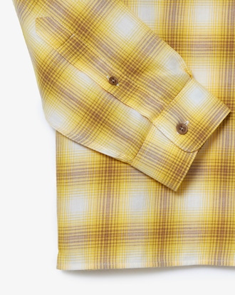 Men's Regular Fit Wool and Cotton Flannel Shirt