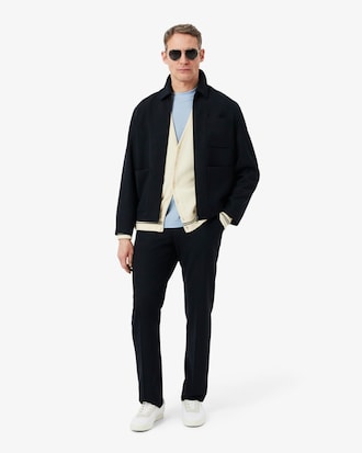 Heavy Cotton and Linen Piqu&eacute; T-shirt