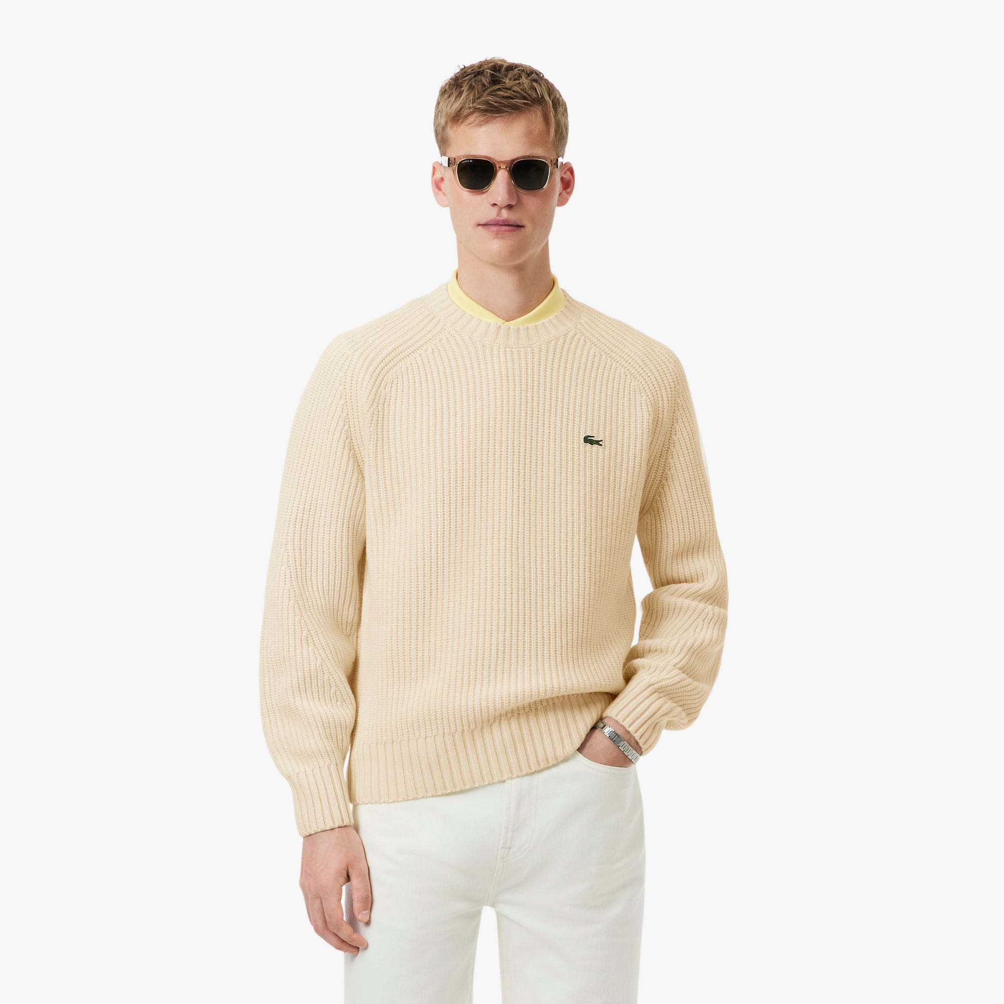 Men's Wool Crew Neck Sweater