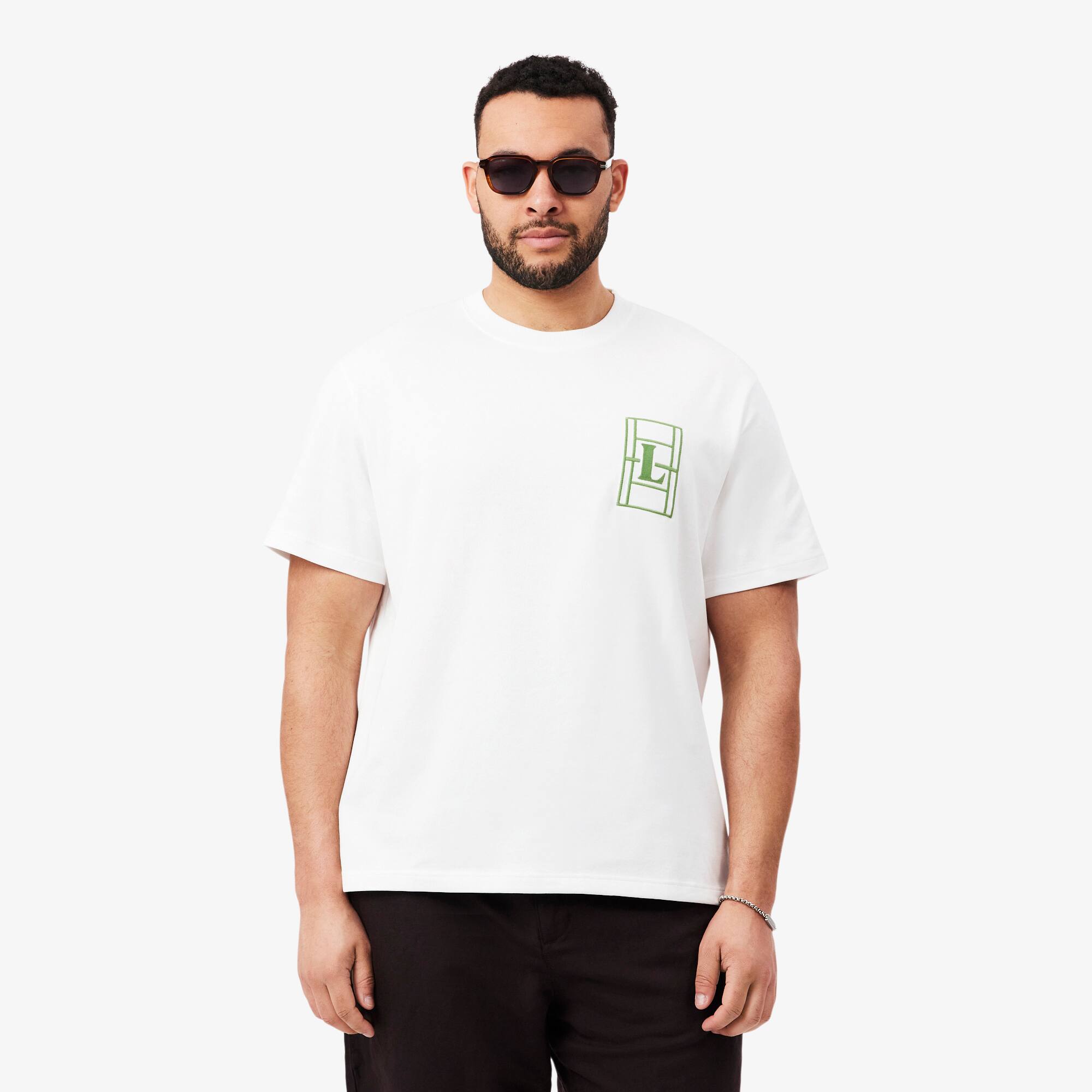 クーティー2026SS Tee(White)/ロンT Embroidered Heavy Jersey T-Shirt - Organic Cotton - New In 2026