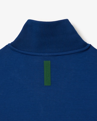 Men's High-Neck Zip-Up Sweatshirt
