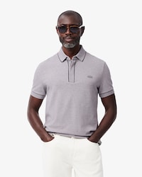 Men's Regular Fit Paris Stretch Piqu&eacute; Polo
