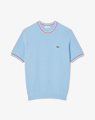 Men's Classic Fit Striped Knit T-Shirt