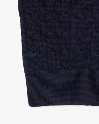 Su&eacute;ter Bordado de Tejido Intarsia con Ochos