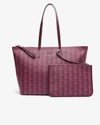 Zely Grained Tote & Pouch