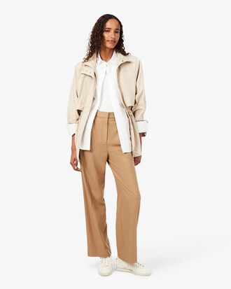 Pantal&oacute;n de Pinzas de Franela Oversized
