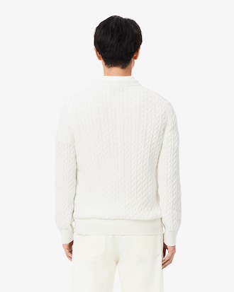Men's Cable Knit Cotton Sweater