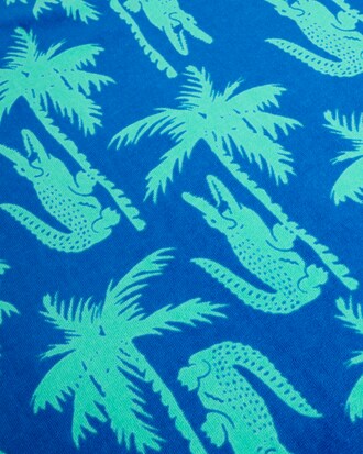 Allover Croc Beach Towel