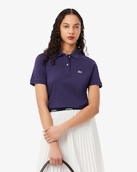 Women's Regular Fit Supple Petit Piqu&eacute; Polo