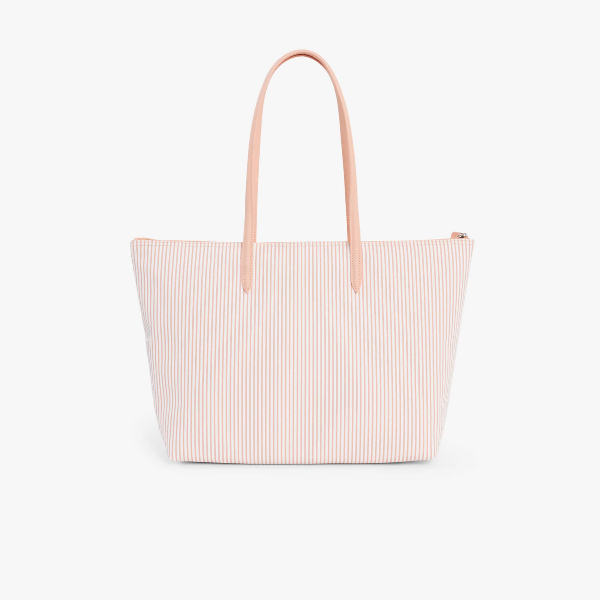 Large Striped L.12.12 Concept Tote - Tote Bags - New In 2026 | Lacoste