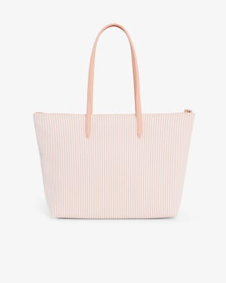 Large Striped L.12.12 Concept Tote
