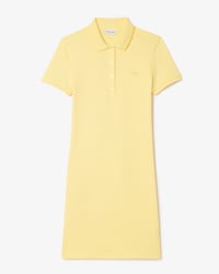 Women's Slim Fit Stretch Mini Piqu&eacute; Polo Dress