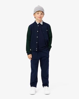 Kids' Colorblock Piqué Polo