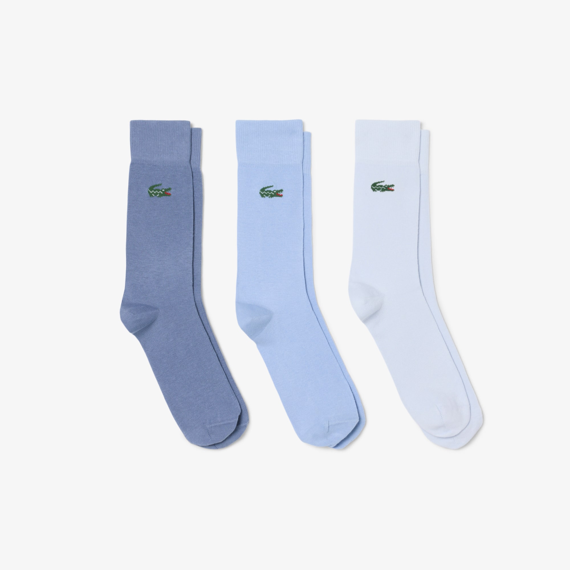 Lacoste 3-pack Socks - 6.5 - 8.5 In Multi