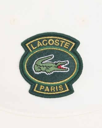 Gorra De Algod&oacute;n Con Insignia