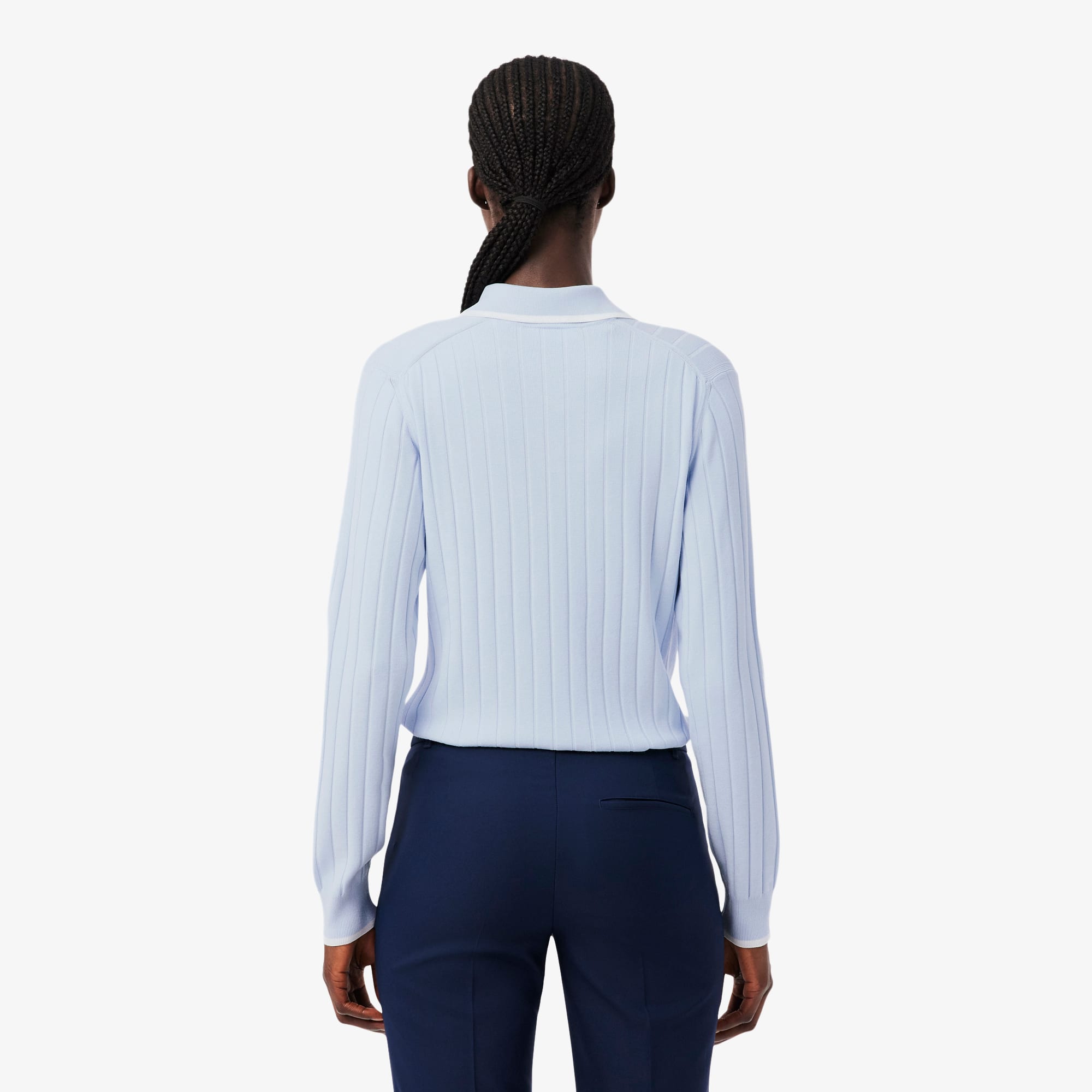 Women's Polo Collar Stretch Golf Sweater