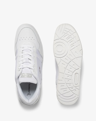 Men's T-Clip Leather Piqu&eacute; Sneakers