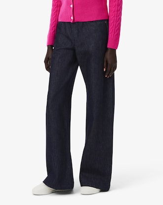 Runway Straight Leg Denim Jeans
