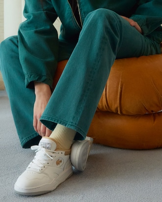 Women's Lineshot Leather Sneakers