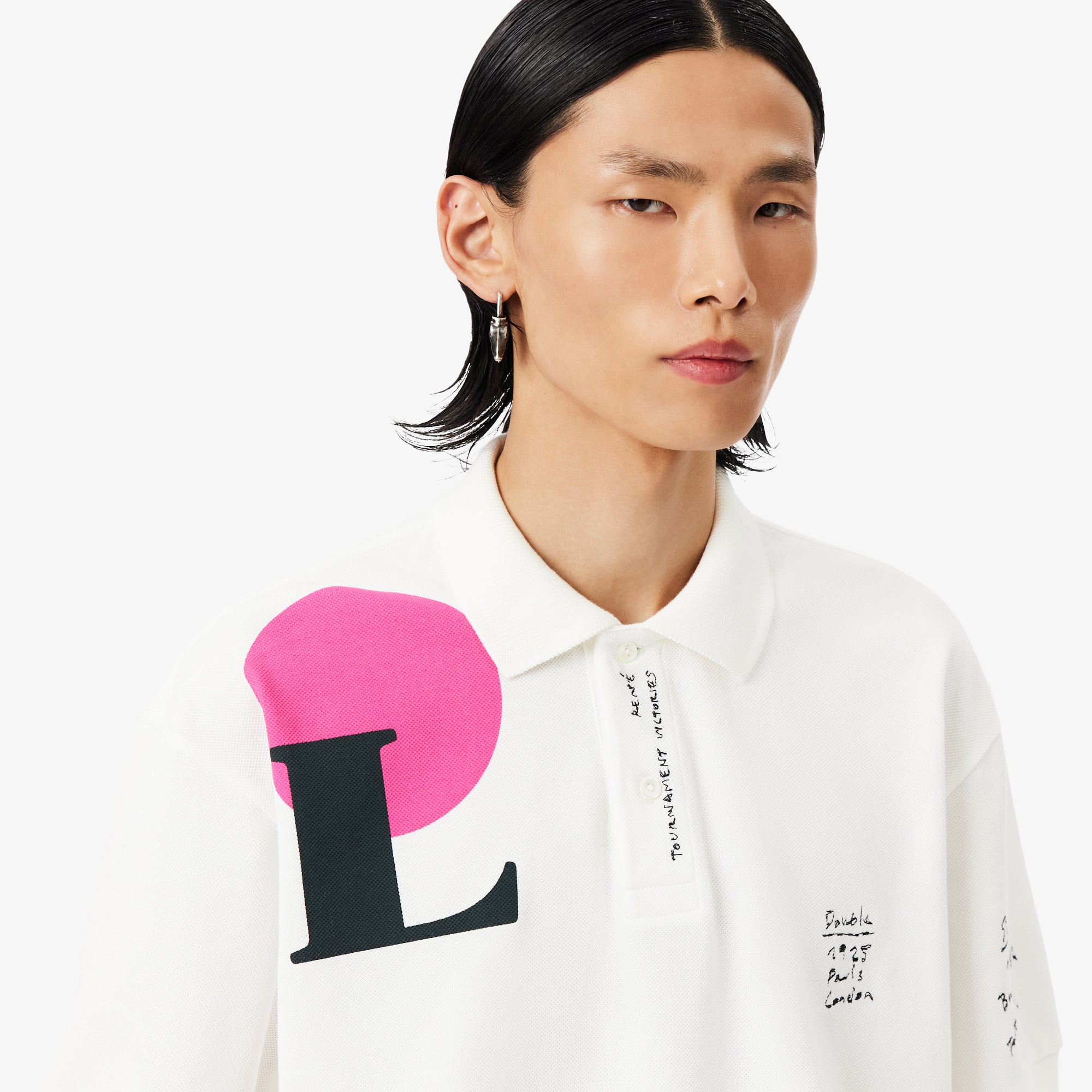 ☆新品未使用☆POLO  RELAXED FIT ASA シャツ Men's Regular Fit Lacoste Movement Printed Polo - Polo Shirts